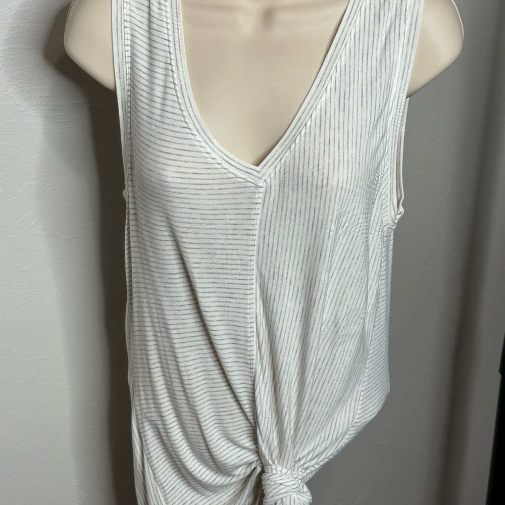 Cabi Mini Striped v-Neck Tank
